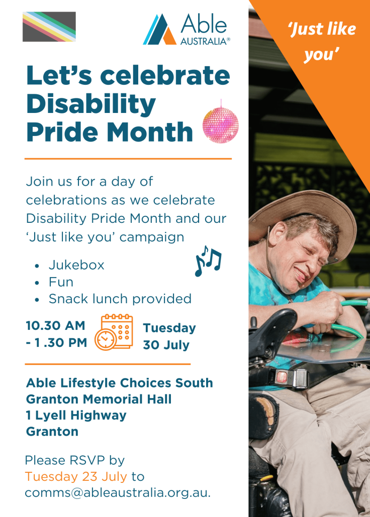 Disability Pride Month 2024